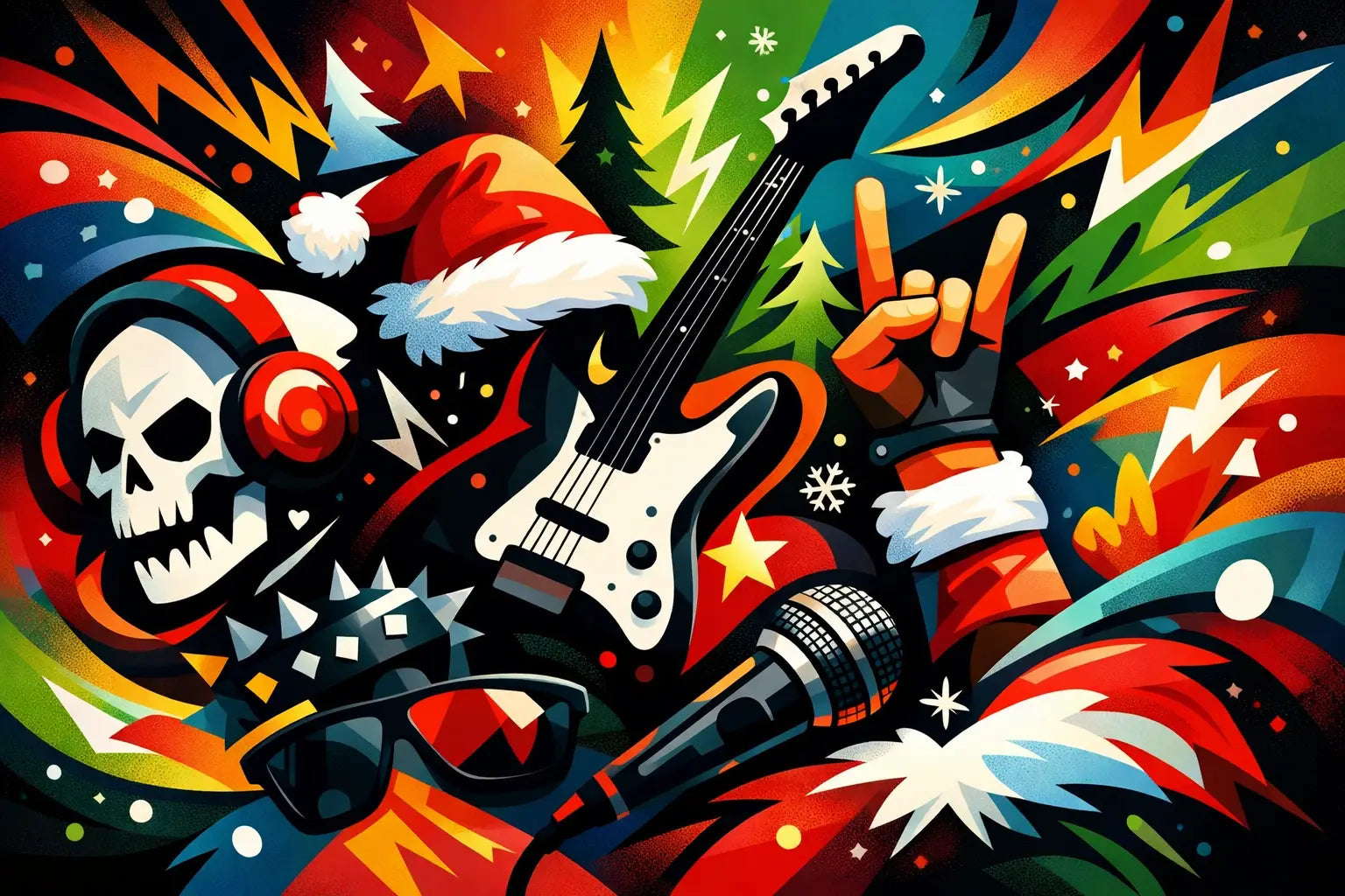 Holiday Rock Band Apparel That Brings the Noise