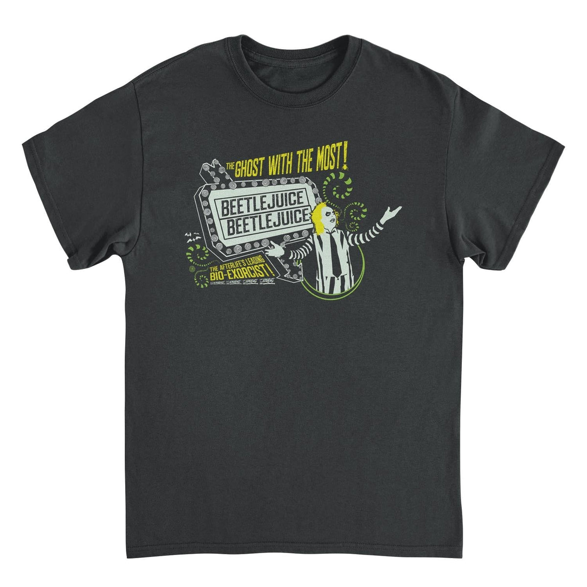 Beetlejuice The Ghost with the Most Black T-Shirt