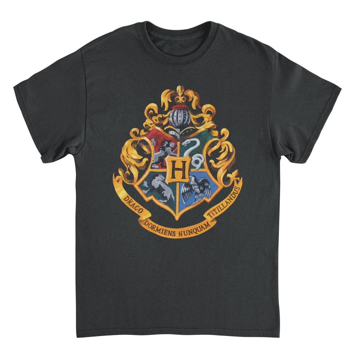 Harry Potter Hogwarts Black T-Shirt