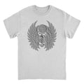 Journey Emboss Scarab Logo Ash Grey T-Shirt