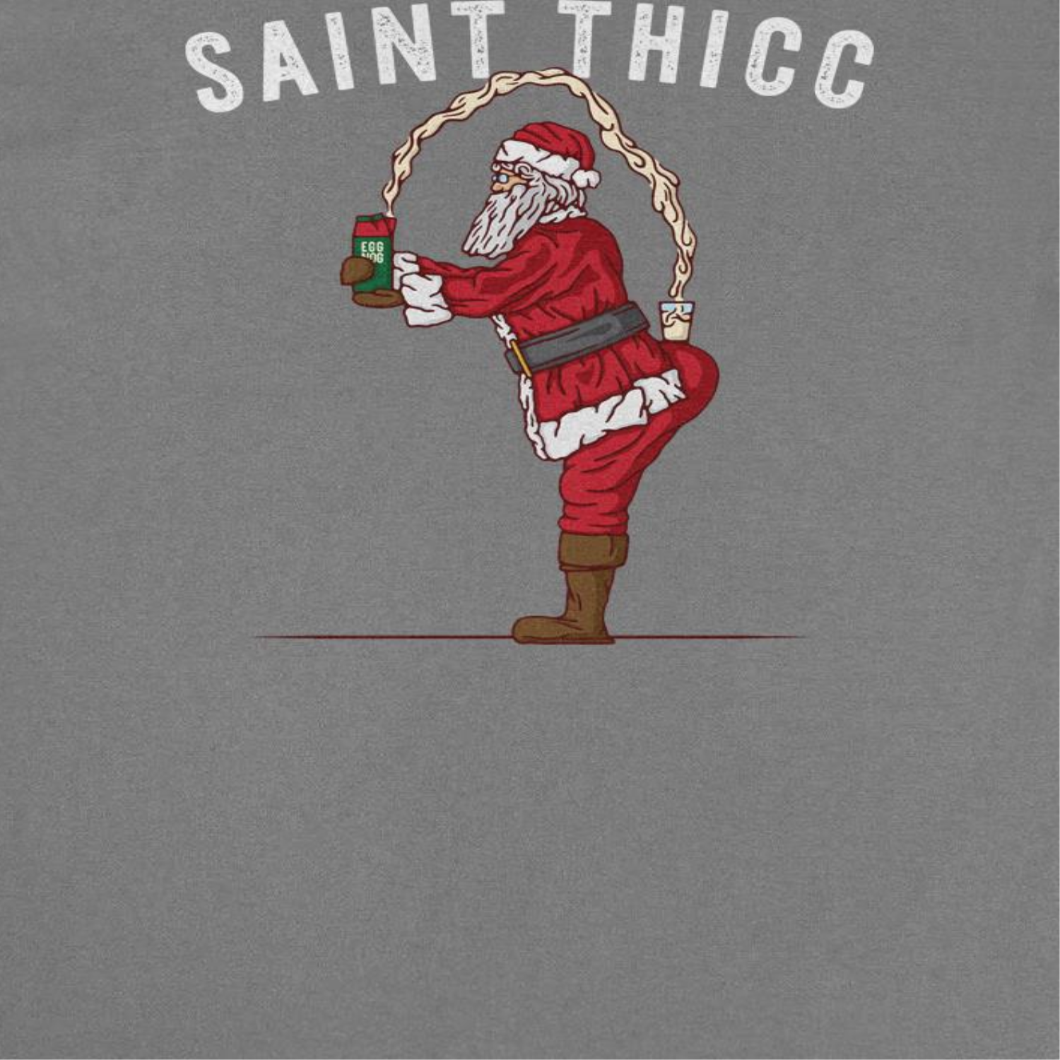 Christmas T-Shirt - Saint Thicc