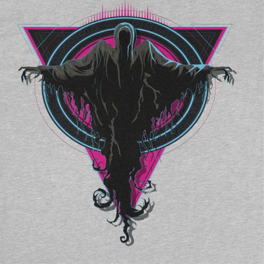 Harry Potter Dementor Modern Shape Sport Grey T-Shirt