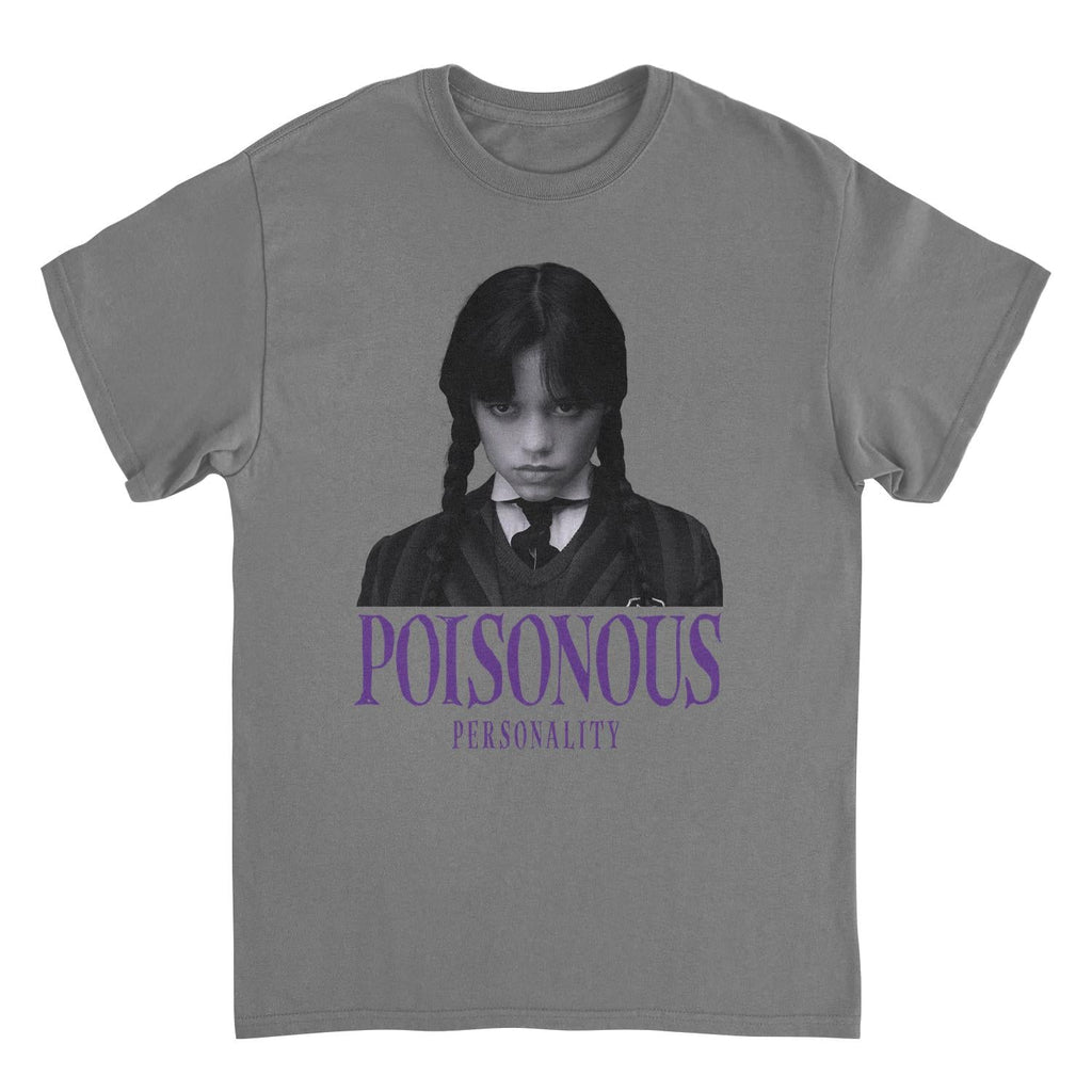 Wednesday Dead Charcoal T-Shirt