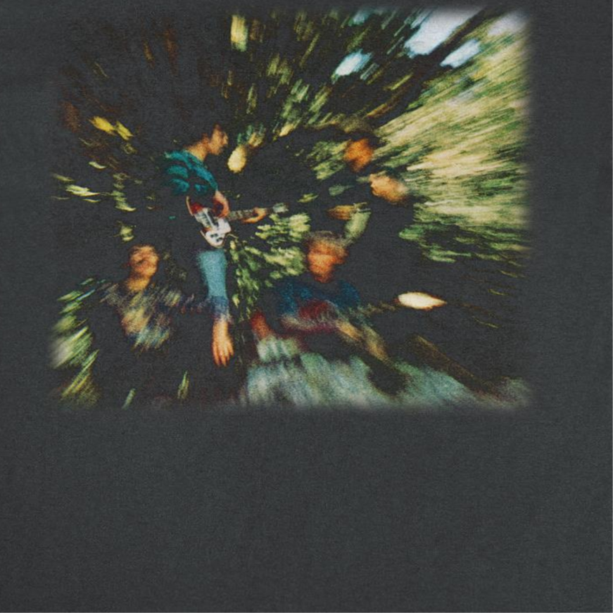 Creedence Clearwater Revival Zoom Blur Band Black T-Shirt