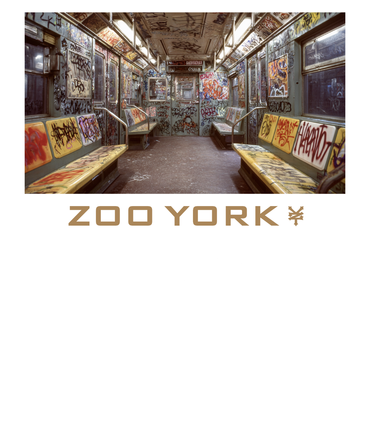 Zoo York Nueva York Vintage Subway Panel T-Shirt