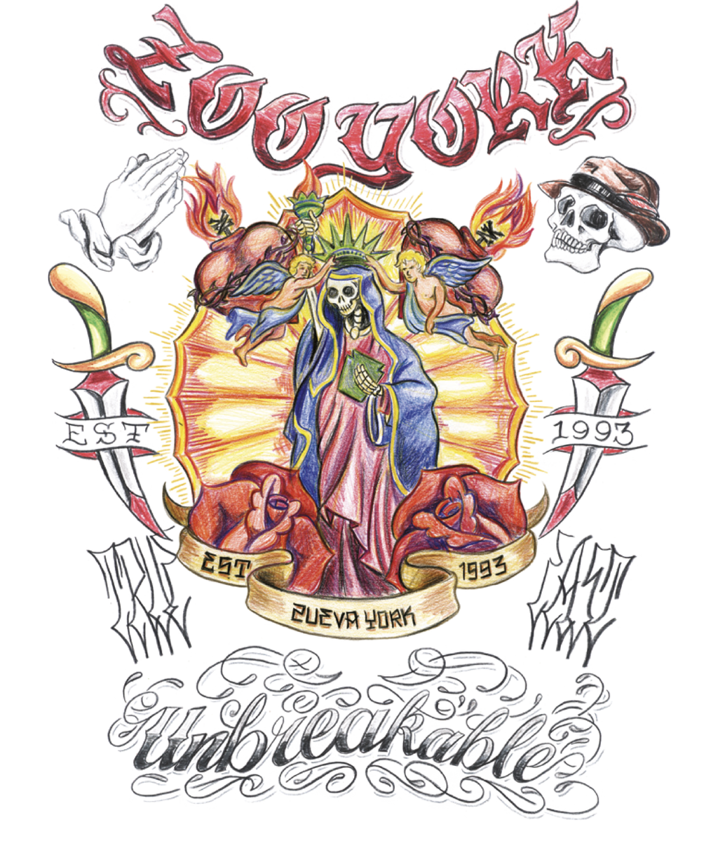 Zoo York Unbreakable Nueva York Street Art T-Shirt