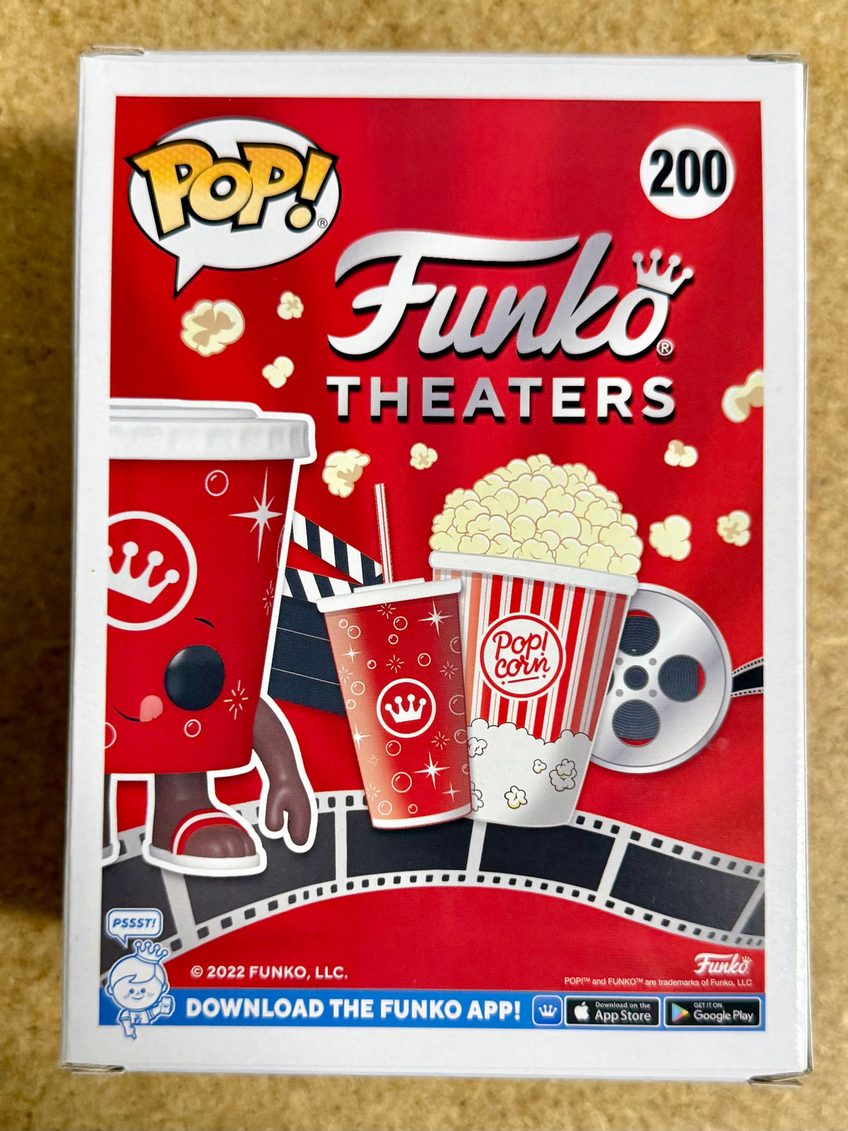 Geena Davis Signed Funko Pop! Movie Theaters Soda Cup #200 With JSA COA