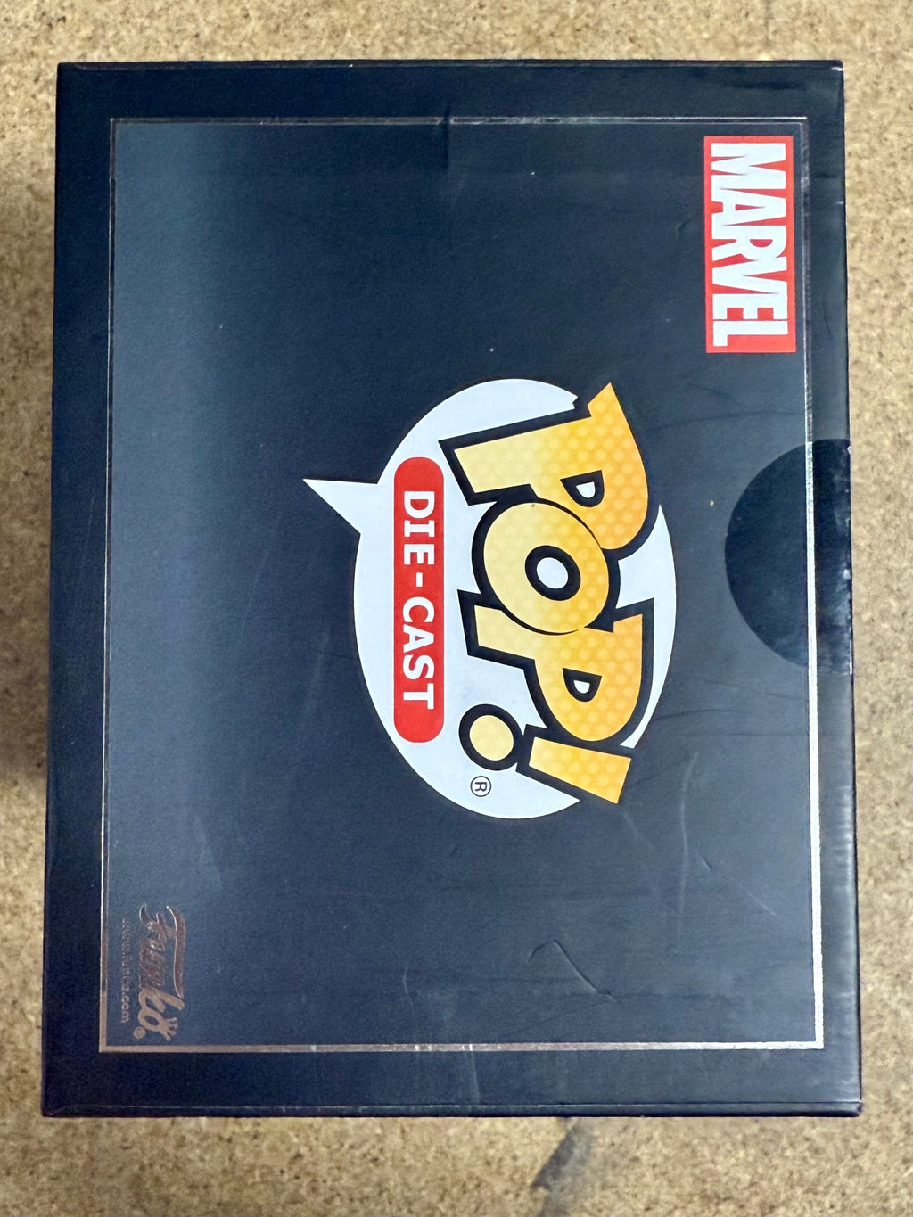 Funko Pop! Die-Cast Captain America #01 Marvel MCU Civil War SDCC 2021 Exclusive