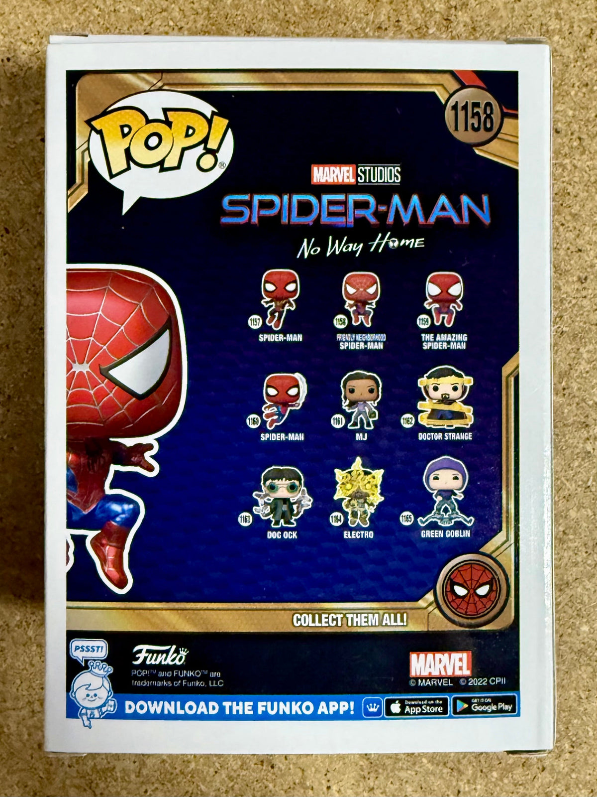 Josey Scott Of Saliva “Hero” Signed Metallic Spider-Man Funko Pop! #1158 Exclusive With JSA COA