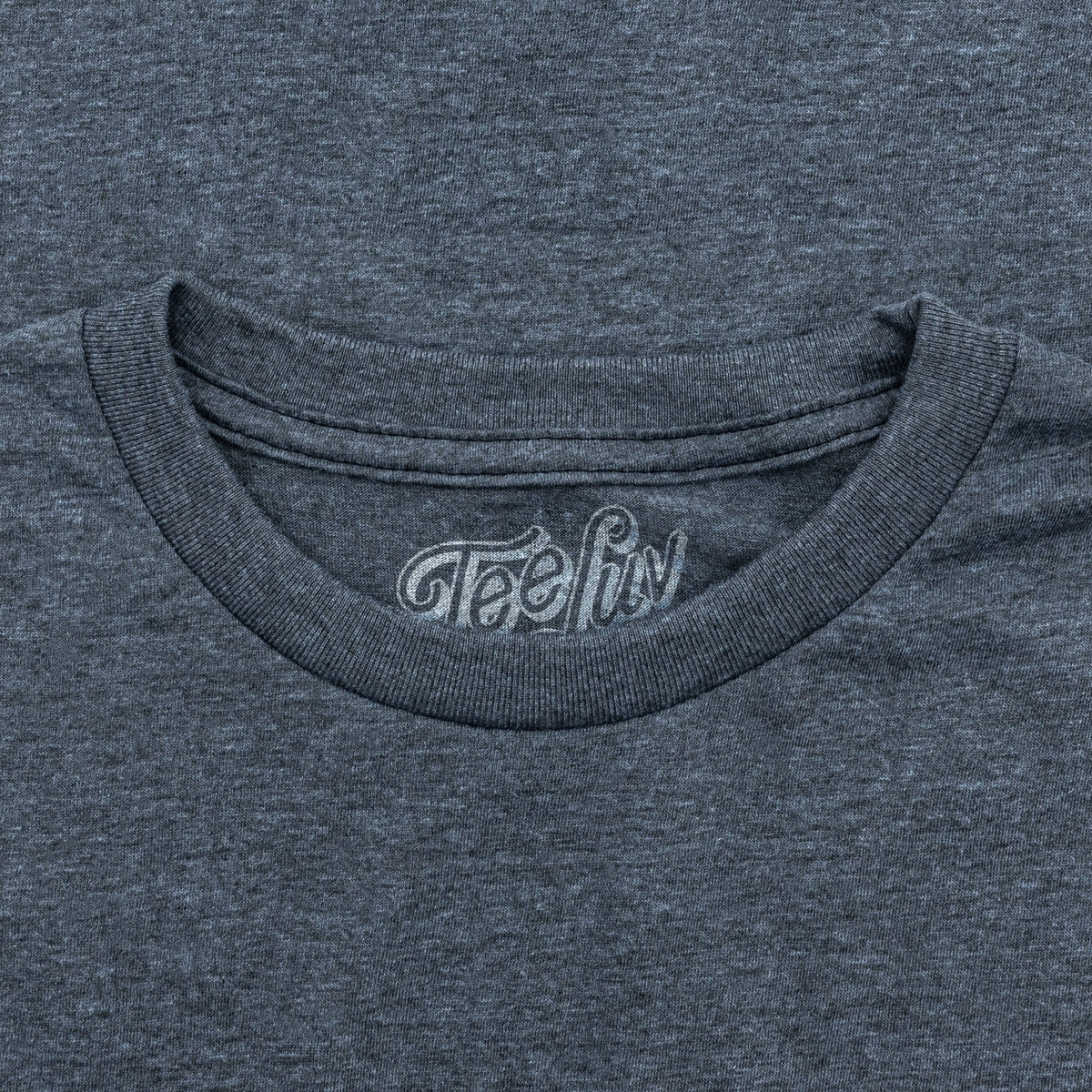 Blue Moon Gold Print Logo T-Shirt - Indigo