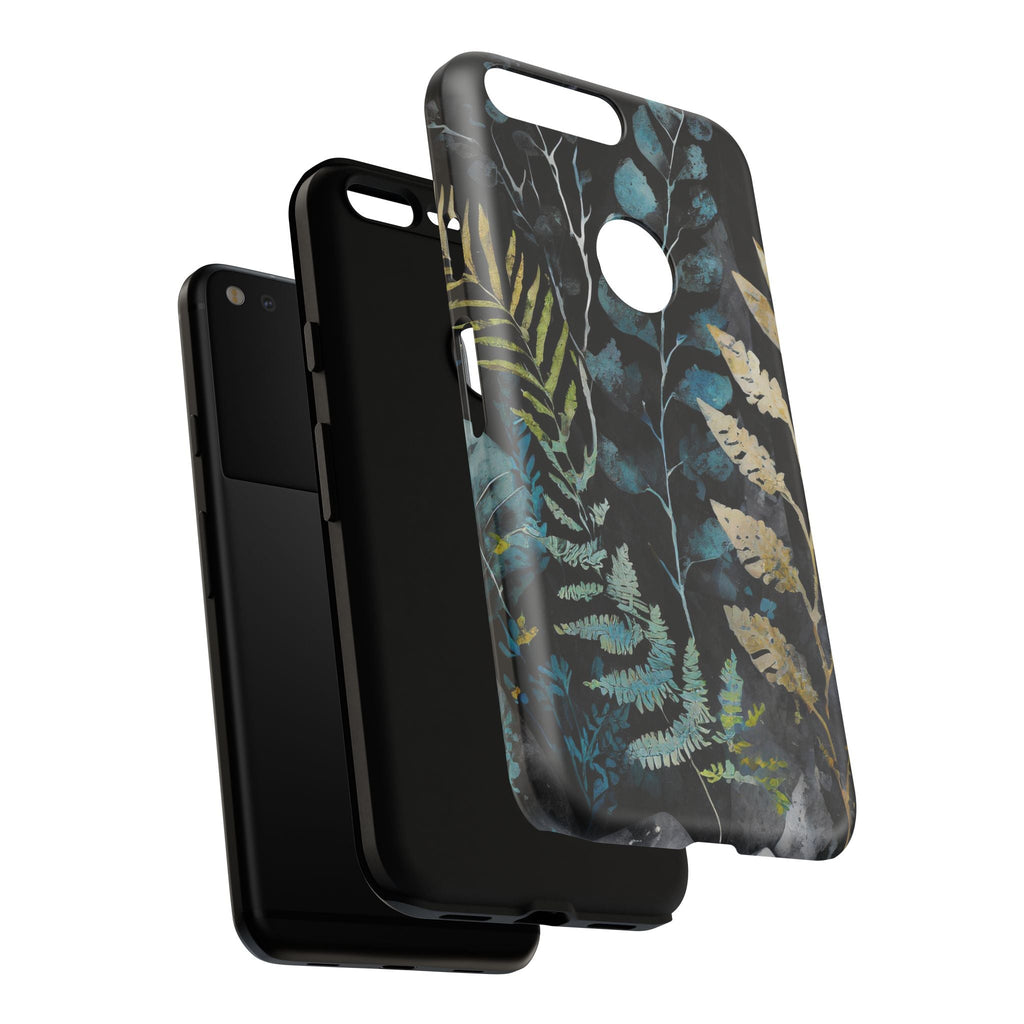 Dark Floral Tough Phone Case