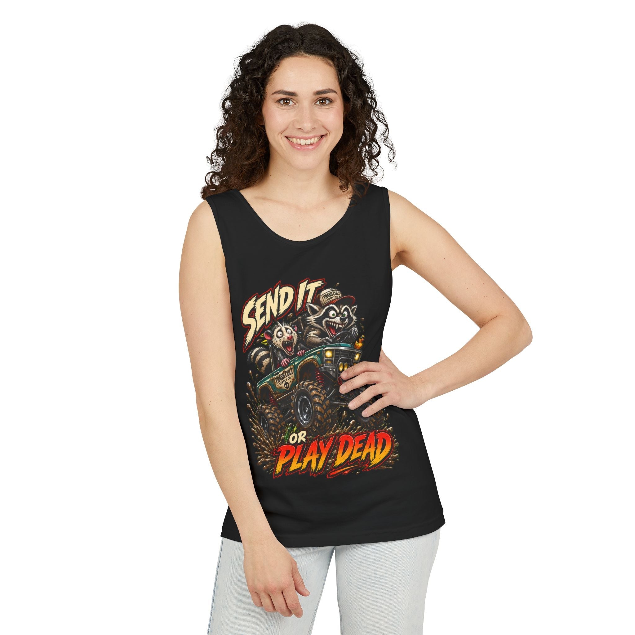 Send It or Play Dead Off-Road Tank Top