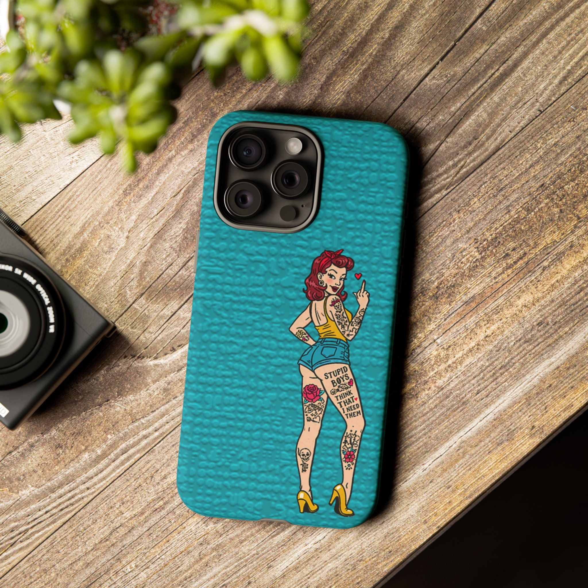 Stupid Boys Tough Phone Case