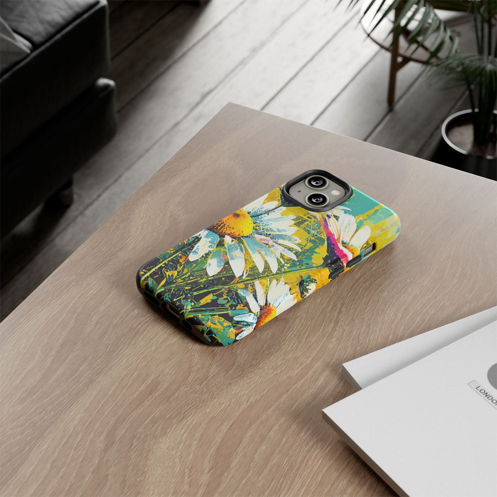 Colorful Daisy Floral Tough Phone Case