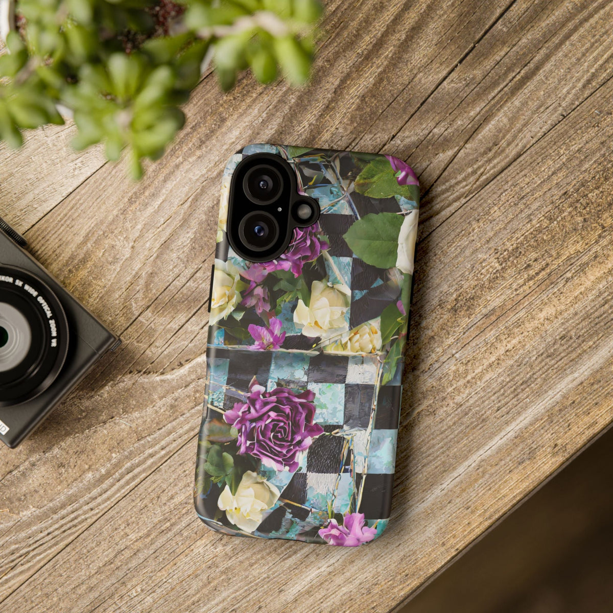 Checkerboard Tough Phone Case