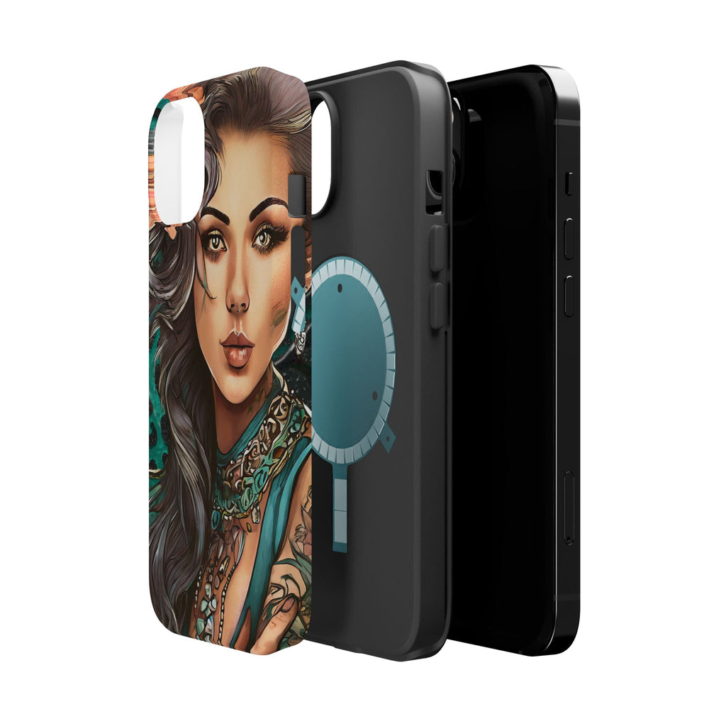 Vibrant Beauty Magnetic Tough Phone Case