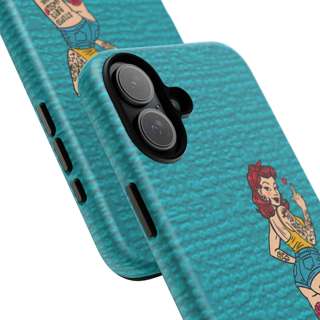 Stupid Boys Tough Phone Case