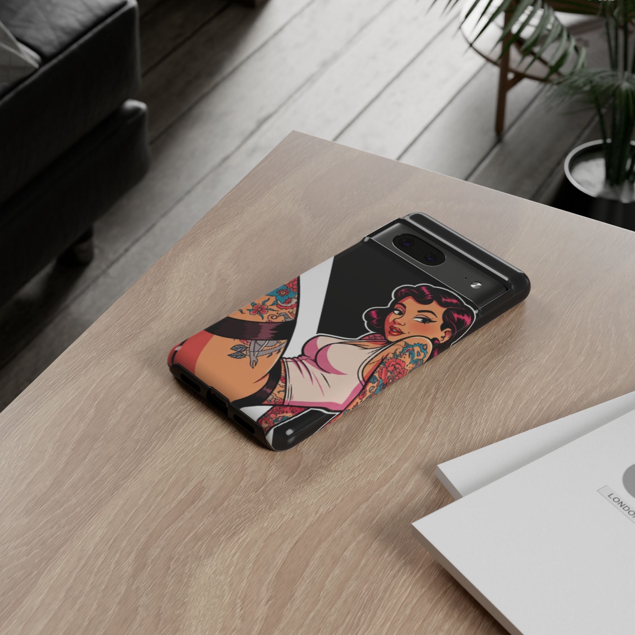 Vintage Tattoo Beauty Tough Phone Case