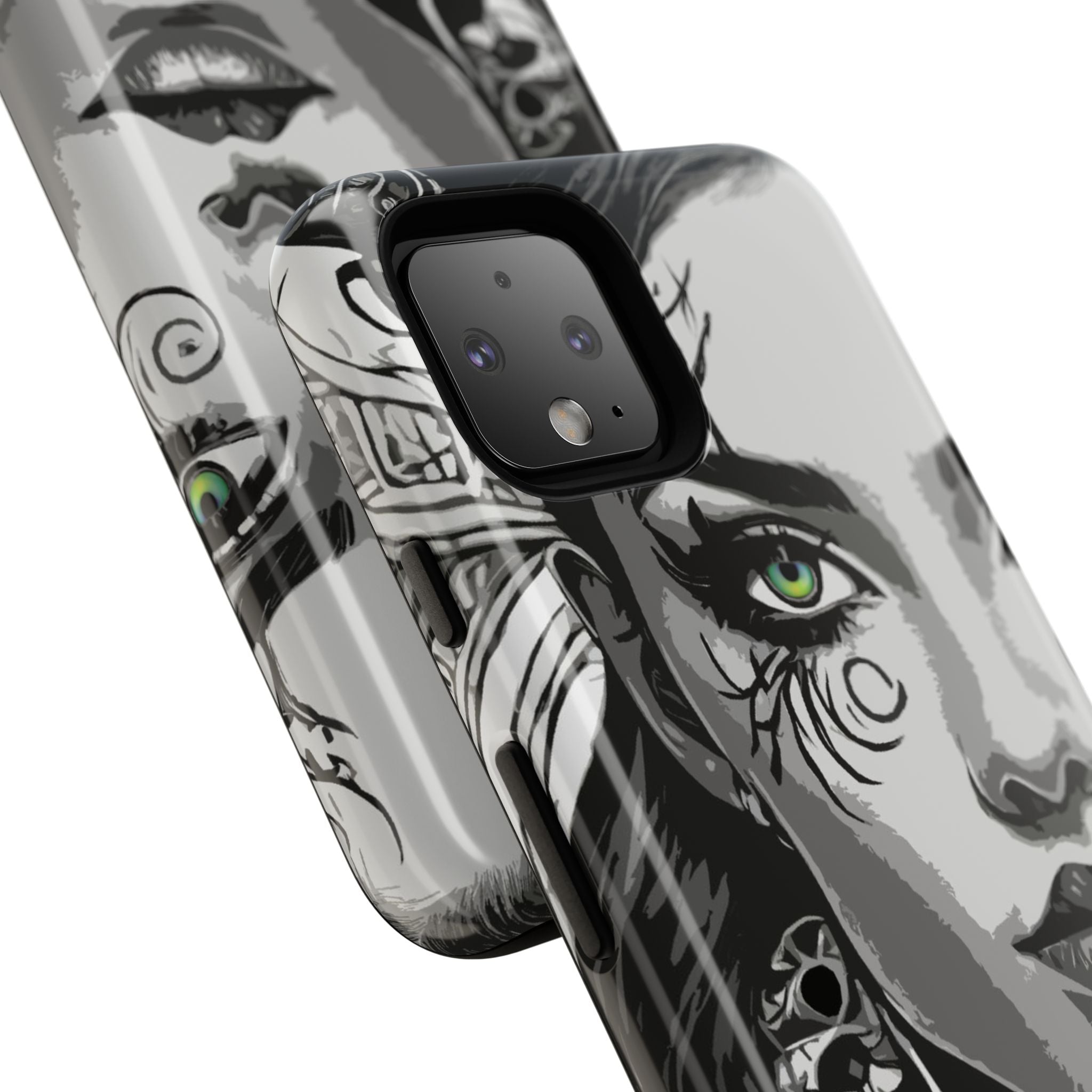 Green Eyed Devilish Beauty Tough Phone Case