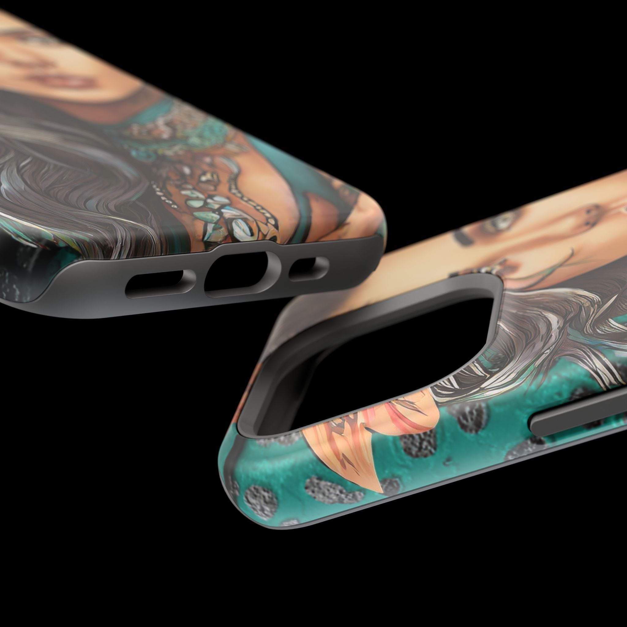 Vibrant Beauty Magnetic Tough Phone Case