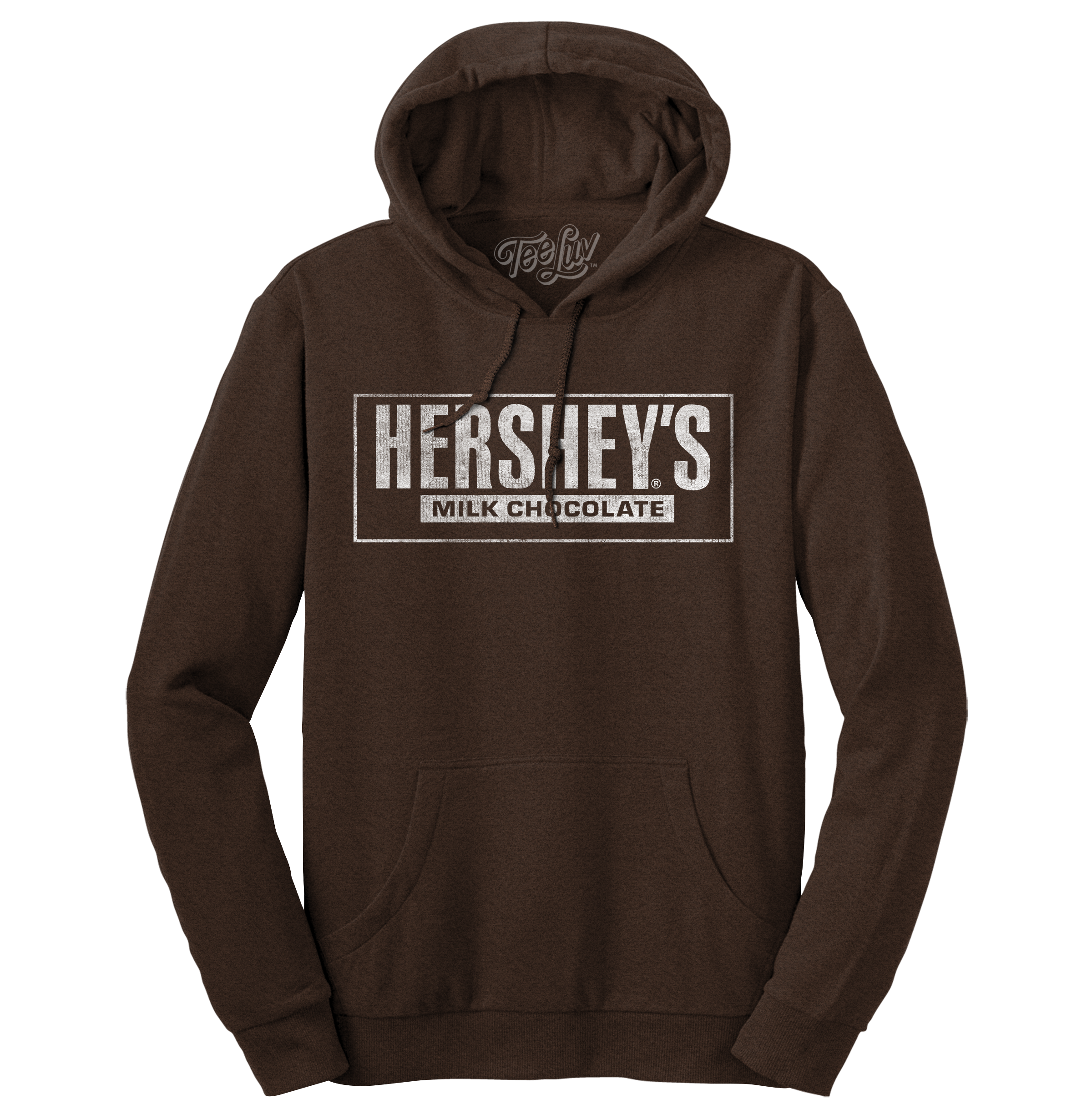 Hershey's Milk Chocolate Pullover Hooded Sweatshirt - Brown
