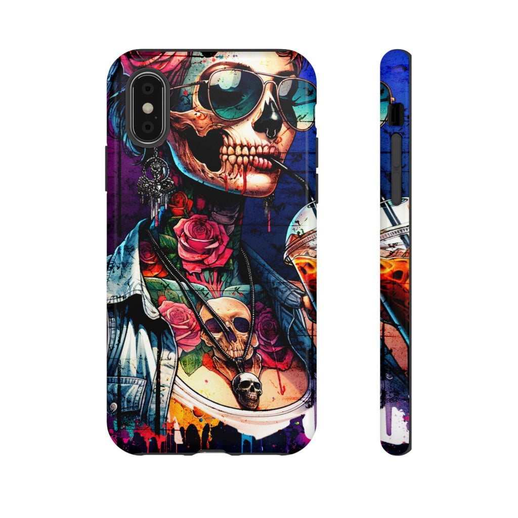 Spill the Tea Skull Tough Case