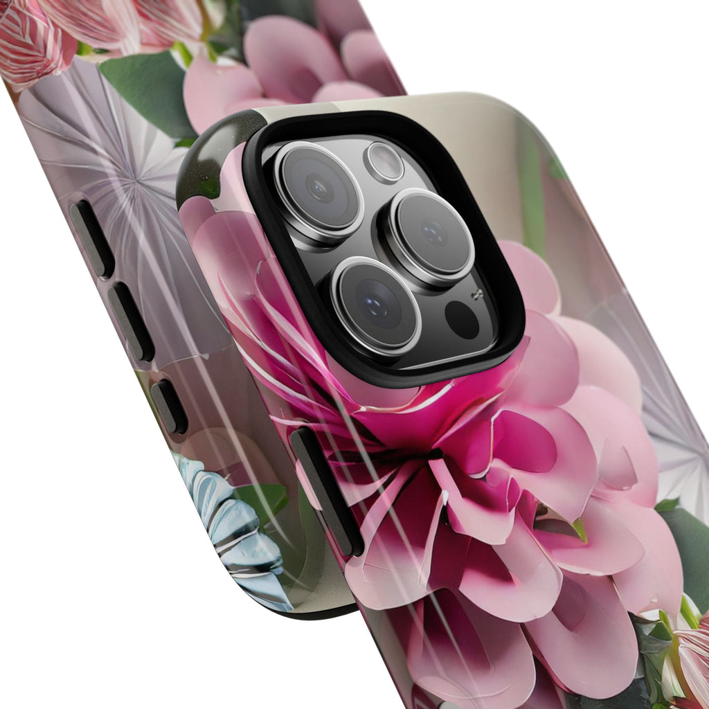 Elegant Paper Flowers Tough Phone Case