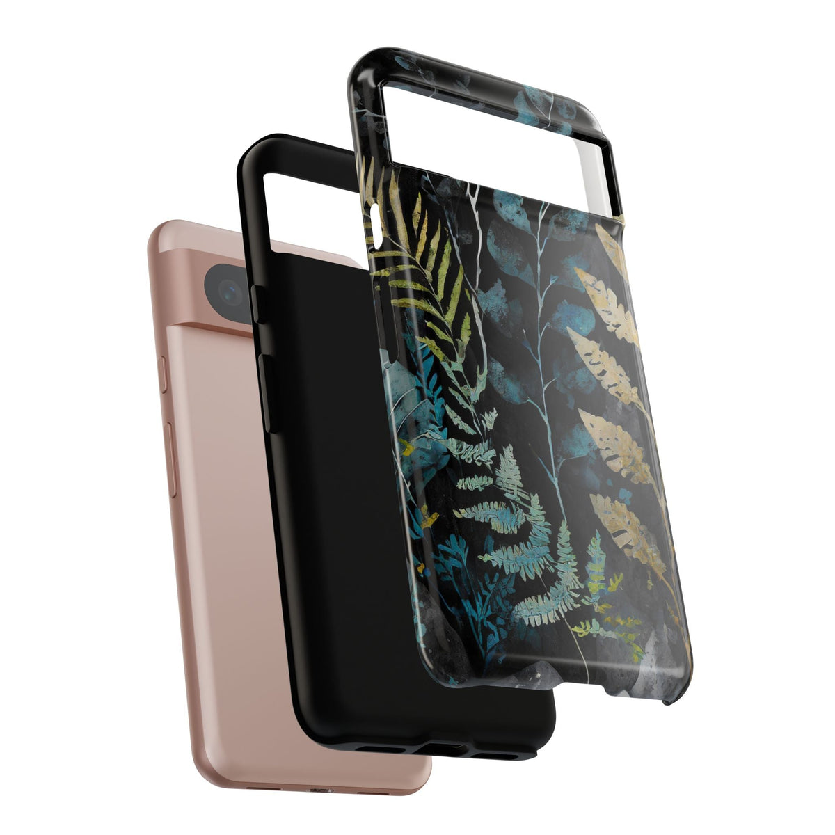 Dark Floral Tough Phone Case