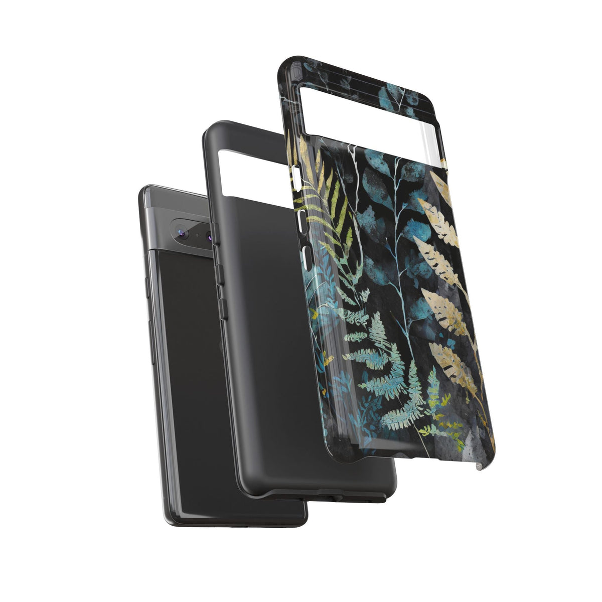 Dark Floral Tough Phone Case