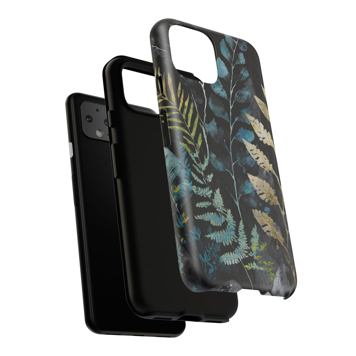 Dark Floral Tough Phone Case