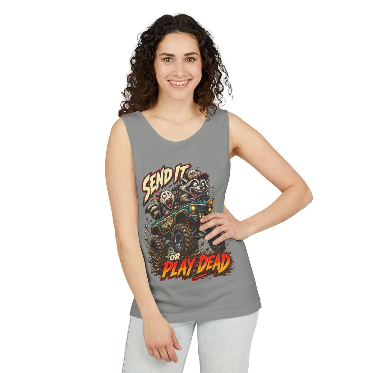 Send It or Play Dead Off-Road Tank Top