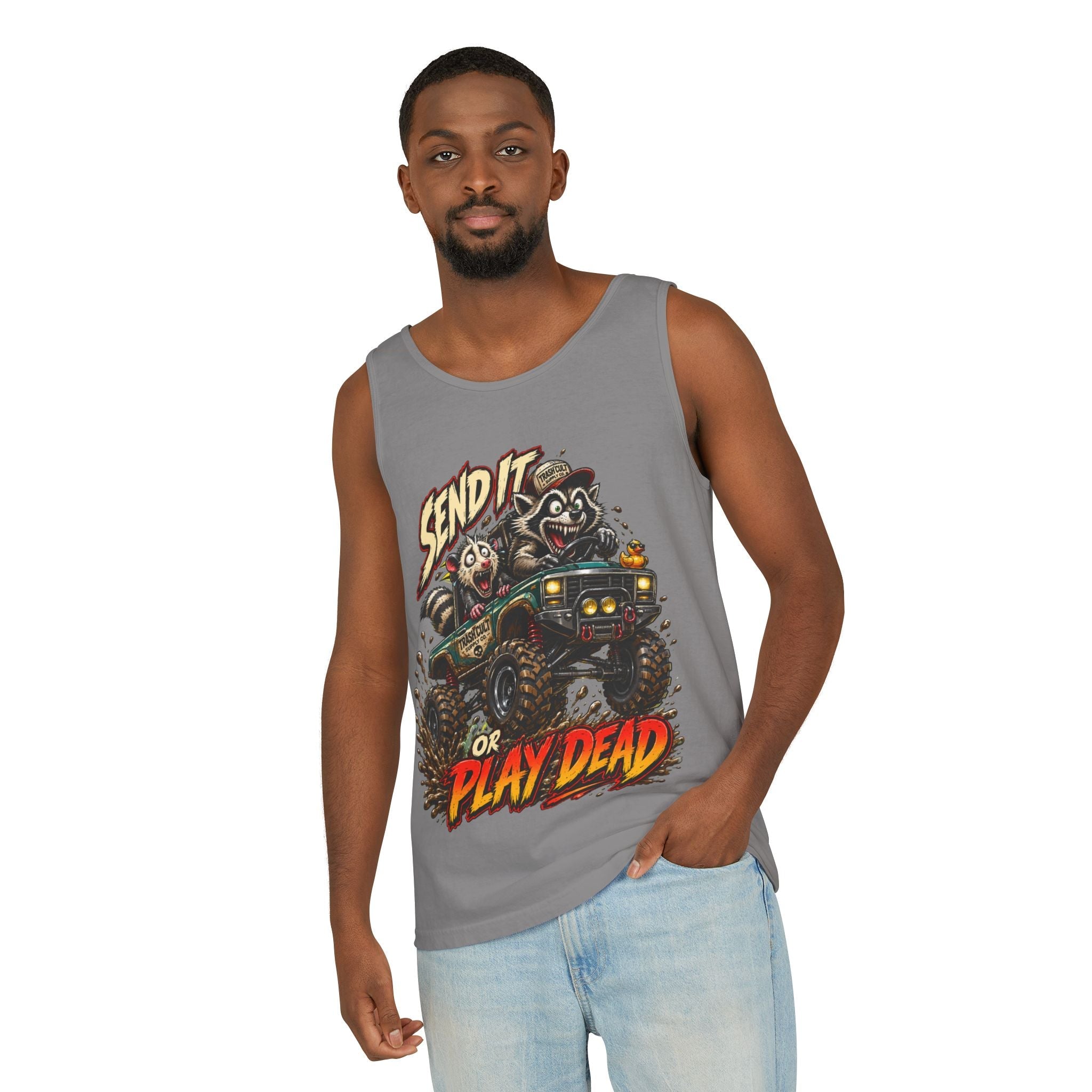 Send It or Play Dead Off-Road Tank Top