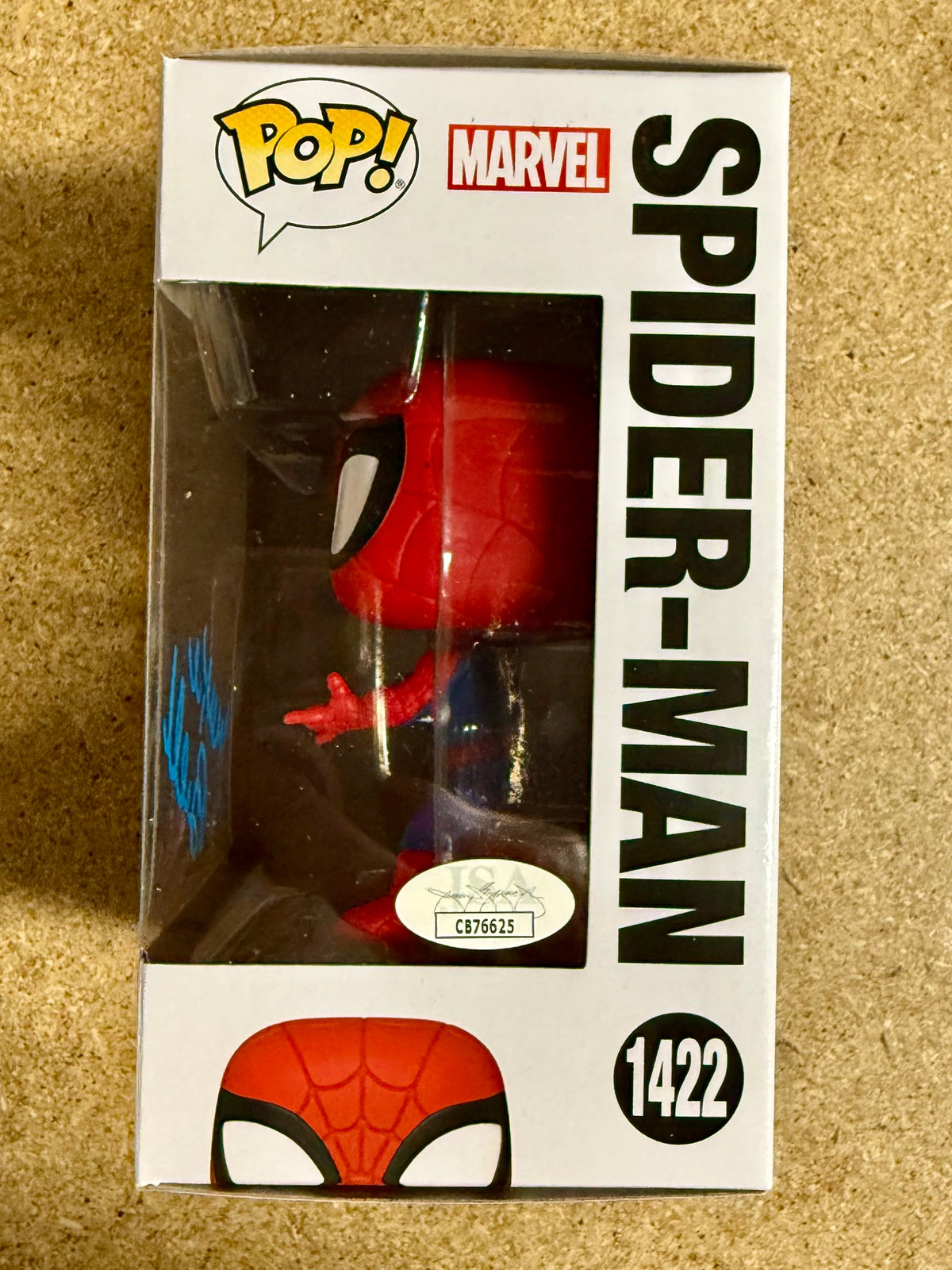 Drake Bell Signed Marvel Comics Spider-Man Funko Pop! #1422 With JSA COA