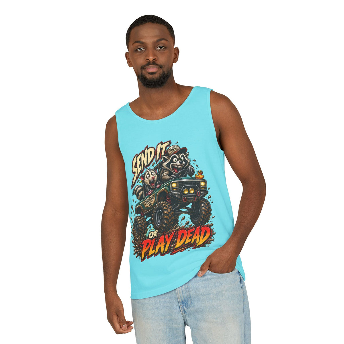 Send It or Play Dead Off-Road Tank Top