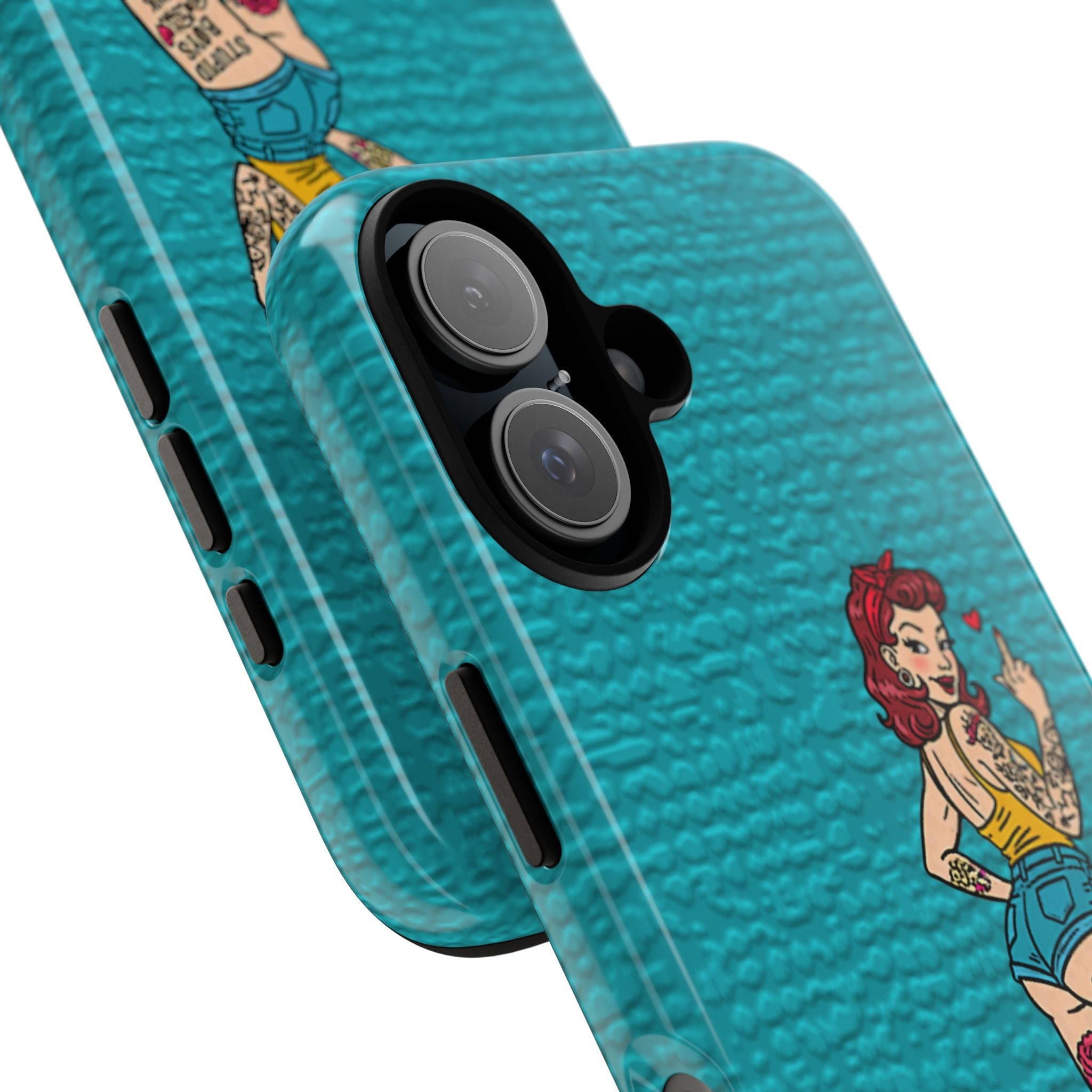 Stupid Boys Tough Phone Case