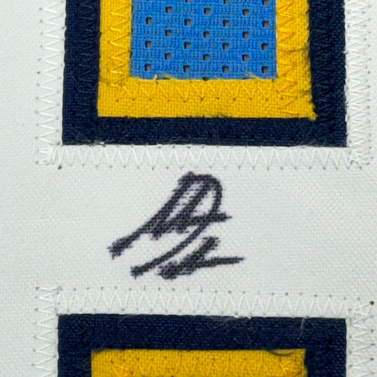 Framed Autographed/Signed Antonio Gates 35x39 Los Angeles LA Powder Blue Football Jersey Beckett BAS COA