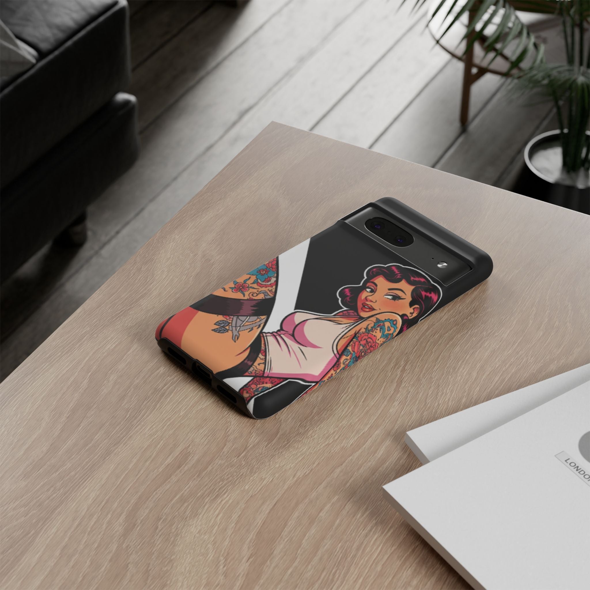 Vintage Tattoo Beauty Tough Phone Case