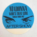 Madonna Who's that Girl World Tour 1987 Backstage Pass