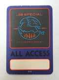 38 Special Tour de Force 1985 Backstage Pass OTTO