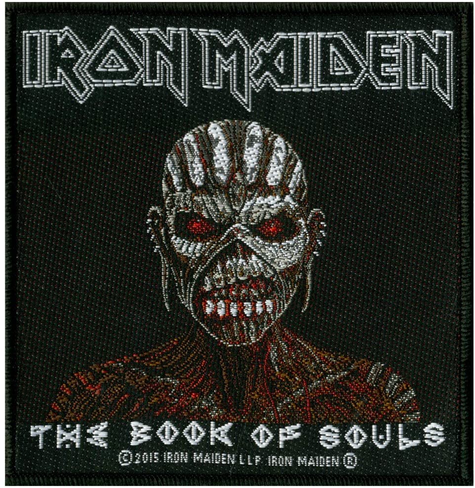 Iron Maiden The Book Of Souls Patch Album Art Woven Sew On Applique