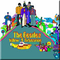 The Beatles Yellow Submarine Album Cover Fridge Magnet