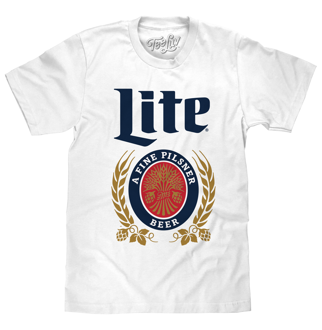 Miller Lite Logo T-Shirt - White