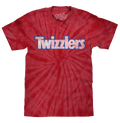 Retro Twizzlers Tie Dye T-Shirt - Red Spider Tie Dye
