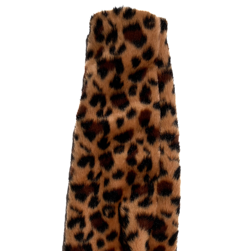 BL CROPPED LYNX WEBCUT LEATHER ZIPUP
