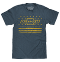 Chevrolet Yellow Stars & Stripes T-Shirt - Gray