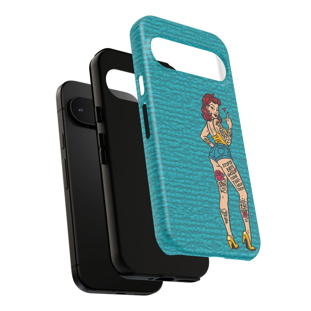 Stupid Boys Tough Phone Case