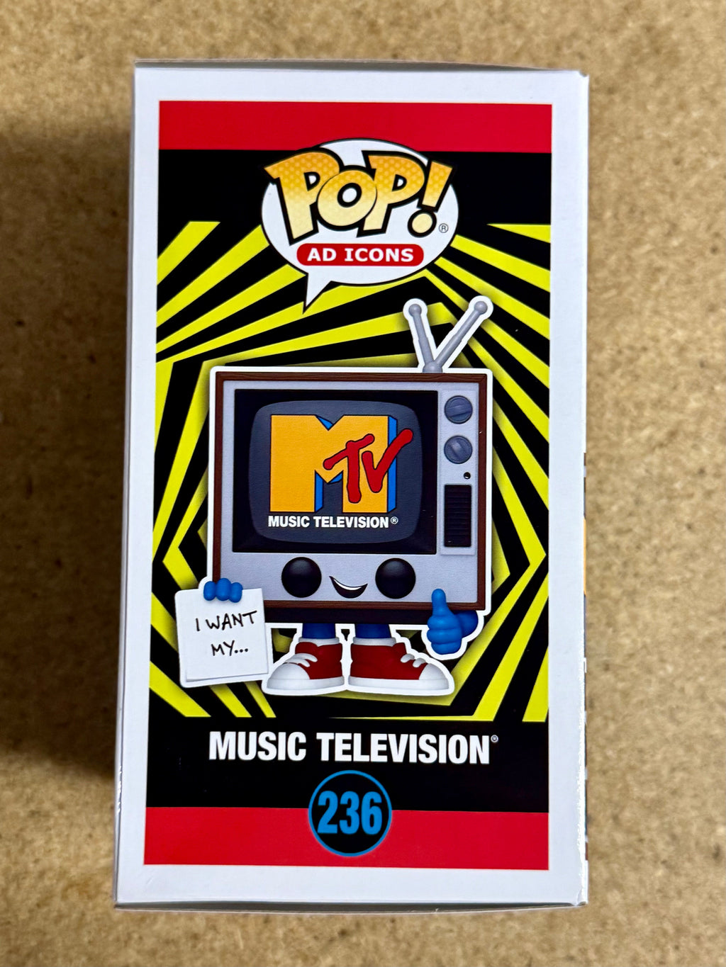 Musician Scooter Ward Of Cold (Band) Signed 2024 MTV Funko Pop #236 With JSA COA