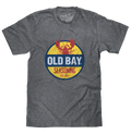 Old Bay Seasoning Lobster Logo T-Shirt - Gray