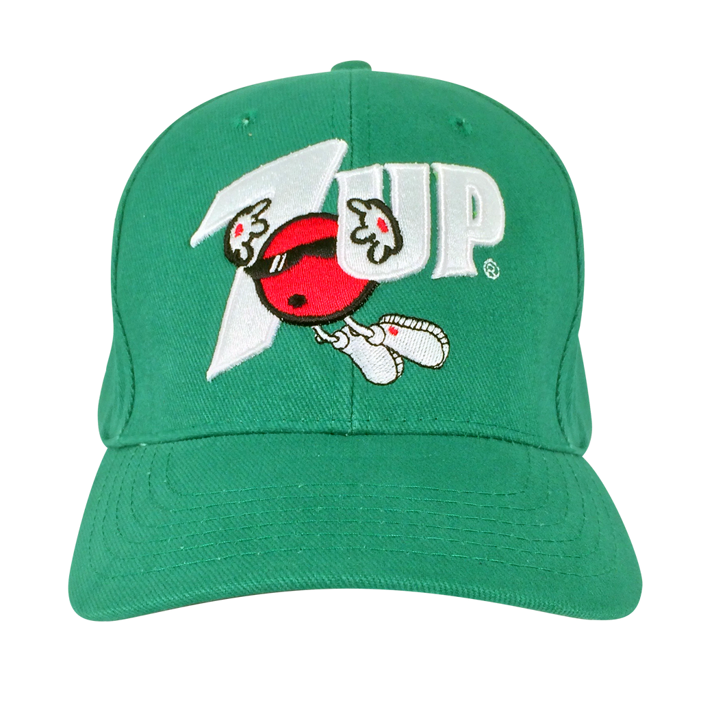 7UP Soda Logo Hat - Green