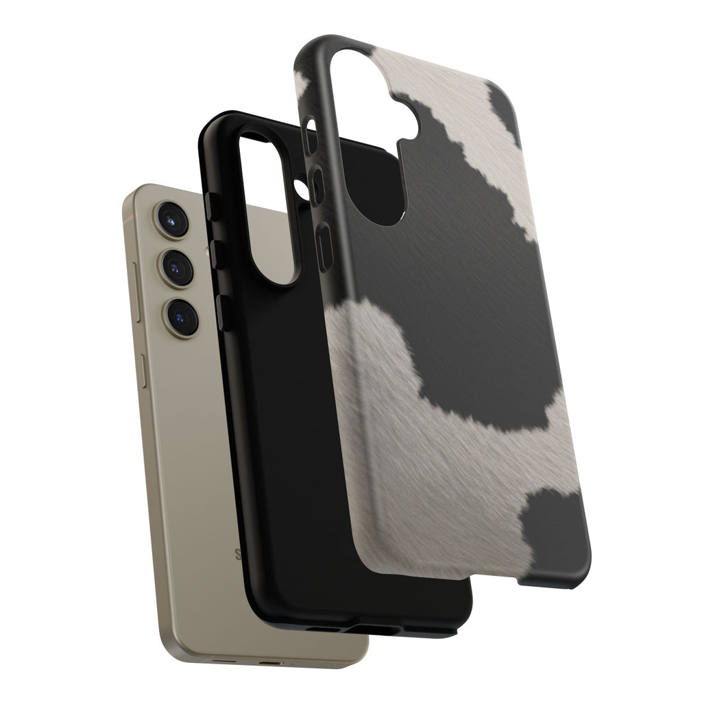 Stylish Cow Print Tough Phone Case